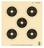 Paper Target | 12m Smallbore Carbine | numbered | KNSA Logo | 5 Targets | Schmid | KNSA