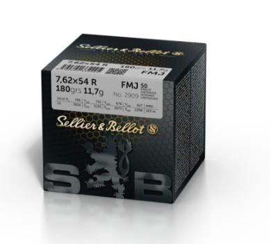 7.62 x 54R | FMJ | 18grain | 50pcs | Sellier &amp; Bellot