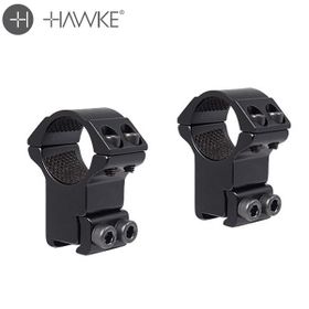 Match Mount | High | 1 Inch | Hawke 