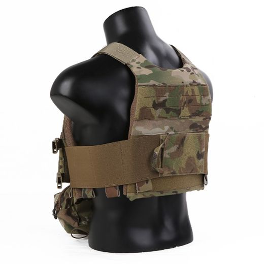 Emerson Slick Plate Carrier Set - Airsoft Vest with Chest Rig
