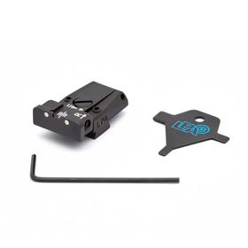 Adjustable Rear Sight | Tanfoglio | White Dots | LPA Sights