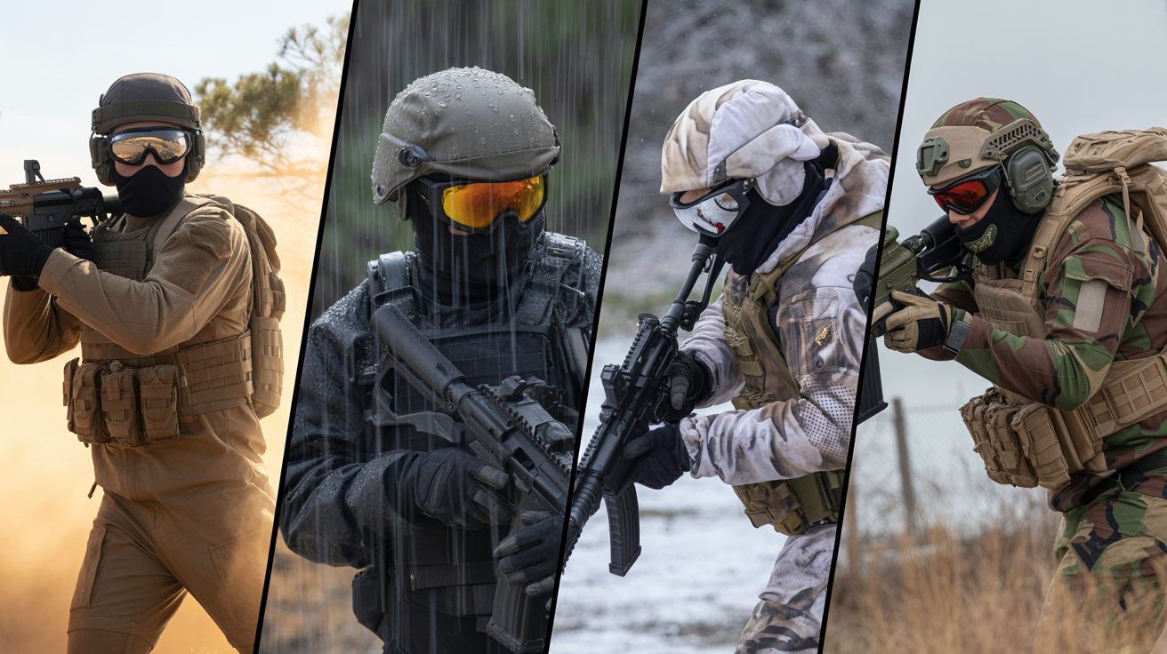 Best Airsoft Gear for Different Weather Conditions