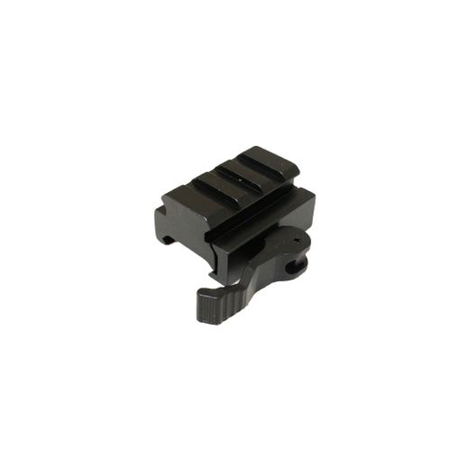 Ram Riser Max RAM Tactical Picatinny Rail Riser 3 Slots - Quick Release Mount