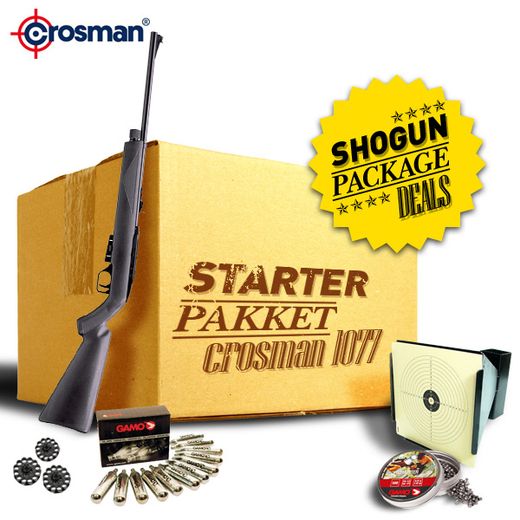 Starter Package 1077 Repeatair | CO₂ | 4.5mm | Crosman