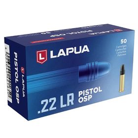 .22LR | LRN | Rimfire | Pistol OSP | 40 grain | 50pcs | Lapua