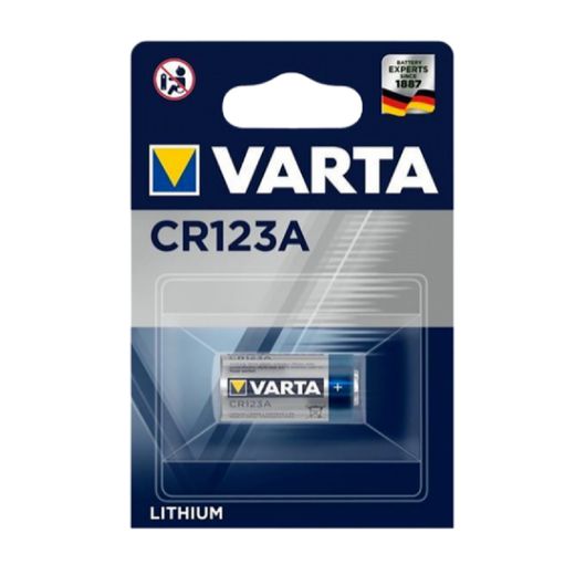 CR123A | V3 | 1430mAh | Varta