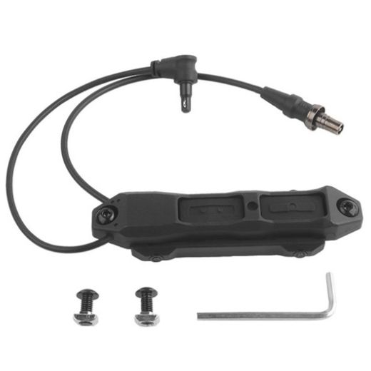 Dual Pressure Switch | Double Port | SF & Crane | Black | Ram Tactical