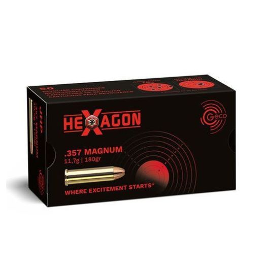 .357 | Magnum | Hexagon | 180 grain | Geco