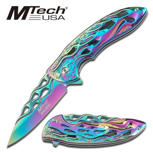 MTech Flame Rainbow Titanium | SHOGUN