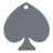 King Gong Steel Target | Spades | LorNL