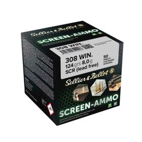 .308 | Win | CA | FMJ | Screen Ammo | 124 grain | 50pcs | Sellier and Bellot