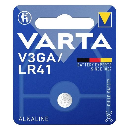 Lithium V3GA/LR41 Button Cell Battery | Varta