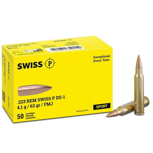 .223 | Rem | FMJ | 63 grain | 50rds | SwissP