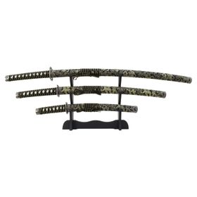 Samurai Sword Set | Black | JS