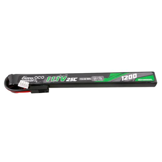 11.1V LiPo Battery | 1200 mAh 25C | Tamiya | Gens Ace