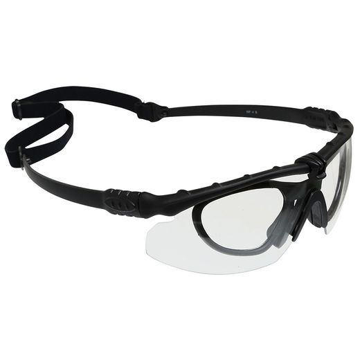 Battle Pro's with Optical Insert | Black Clear | NUPROL