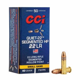 .22LR | Segmented HP | Quiet-22 | 40 grain | 50st | CCI