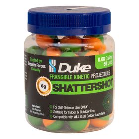Non-lethal ShatterShot | .68 | 6g | 50st | Frangible Kinetic Projectile | Duke