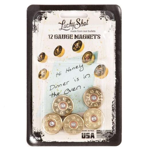 Magnet 5 pieces | 12 Gauge ( Brass ) | Lucky Shot