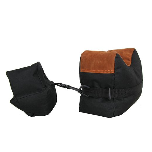 Gun Rest Bag front and rear Leather