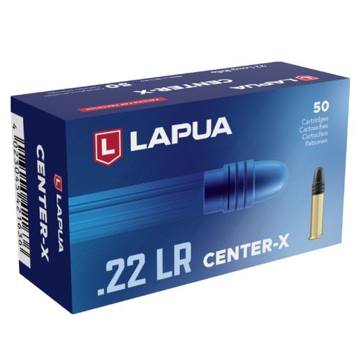 .22LR | LRN | Rimfire | Center-X | 40 grain | 50pcs | Lapua