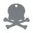 King Gong Steel Target | Skull | LorNL