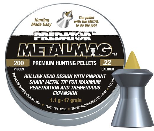 Predator Metalmag | 5.5mm | 17gr | 200pcs | JSB 