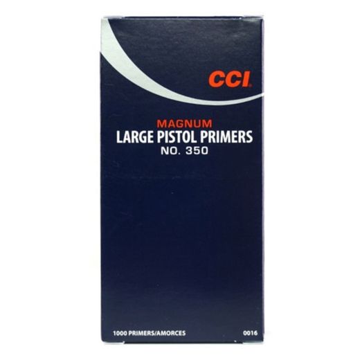 Primers 5.3 Large Pistol Magnum Boxer | No. 350 | 1000 pcs | CCI