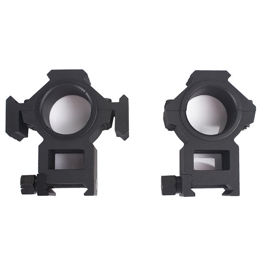 Tri-Sided Rail | Split Ring Mount | 25.4-30mm | Aim-O