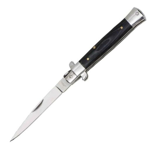 Stiletto pocket knife | S | Micarta | Black | HAL 