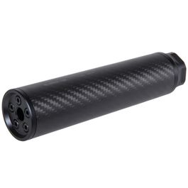 Silverback Medium Dummy Suppressor Carbon | 14mm CCW Airsoft Moderator