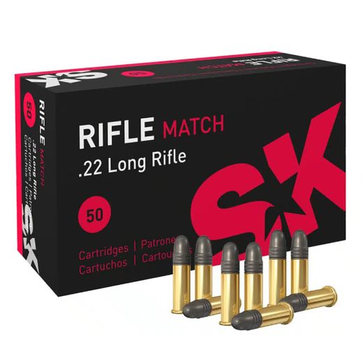 .22LR | LRN | Rifle Match | 40 grain | 50 rounds | SK