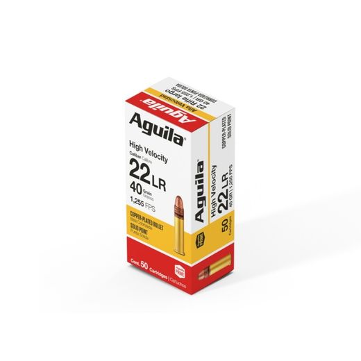 .22 LR | CP SP | High Velocity | 40 grain | 50 pcs | Aguila