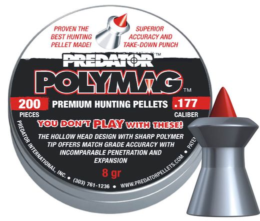 Predator Polymag | 4.5mm | 8gr | 200pcs | JSB 