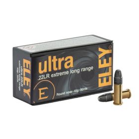 .22LR | Ultra | Extreme Long Range | 40 grain | 50pcs | Eley