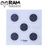 Shooting cards 17x17cm | 5 Dots | RAM Tactical