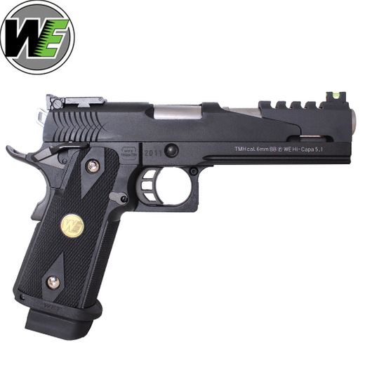 WE Hi-Capa 5.1 Full Metal Dragon CO₂-powered air pistol - 375 FPS