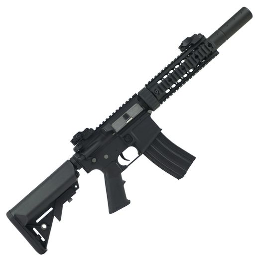 Colt M4 Elite Line 7" CQBR | Rifle | AEG (automatic electric gun) | Full Metal | Black | Cybergun / S&T Airsoft
