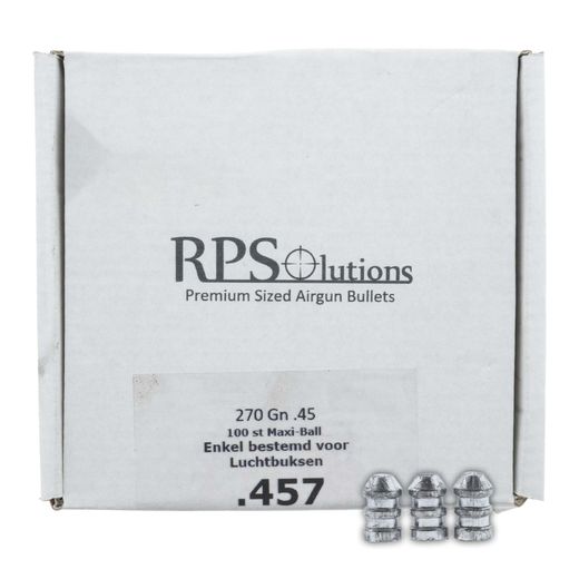 Maxiball | 11.6mm / .457 | 270gr | 100pcs | RPSolutions