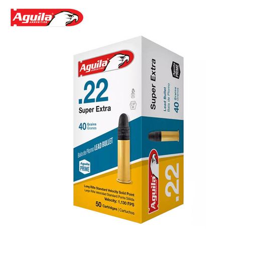 .22LR | Super Extra | 40 grain | 50 pcs | Aguila