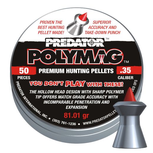 Predator Polymag | 9mm | 81.01gr | 50pcs | JSB