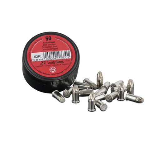 .22 Long Blanc | Popping cartridges | 50pcs | GECO