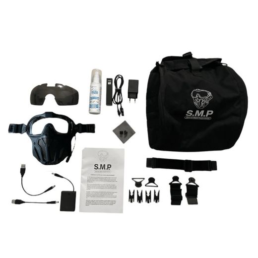 Airsoft Mask | Package Pro | Black | SMP