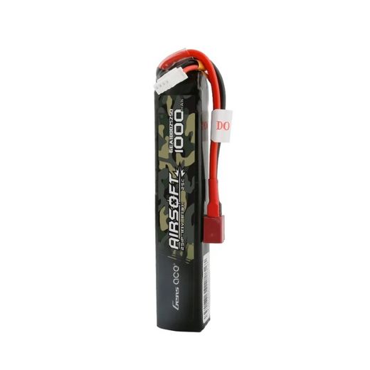 7.4V LiPo Battery | 1000mAh 25C | T-Plug | Gens Ace