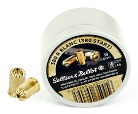 Popping cartridges | 9mm R | Blanc | Sellier & Bellot