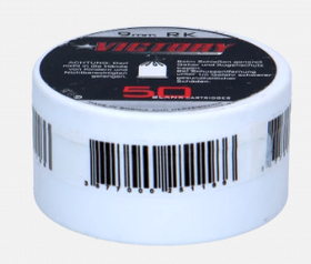 Blank cartridges | 9mm RK | 50 pieces | Victory