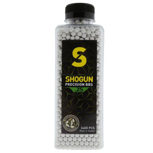 0.25g | Bio | Precision BB | 3400 | White | Shogun