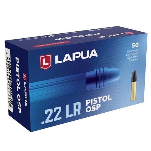 .22LR | LRN | Rimfire | Pistol OSP | 40 grain | 50pcs | Lapua