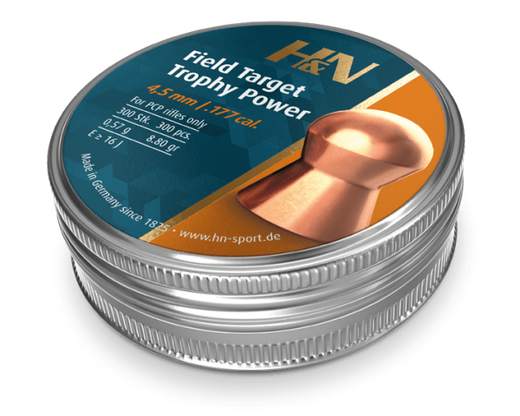 Field Target Trophy Power | 4.5mm | 8.8gr | 300pcs | H&N 