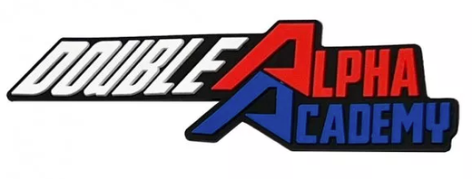 Rubberised | Velcro | Patch | Double Alpha Academy